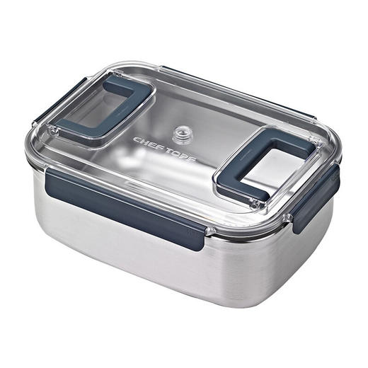 【清仓特惠4.5折】Glasslock韩国进口食品级304不锈钢保鲜盒密封防漏 大容量冰箱储存收纳盒 商品图2