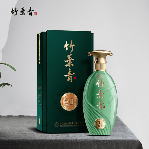 汾酒竹叶青*45度青享20（广东版）500ml 商品图1