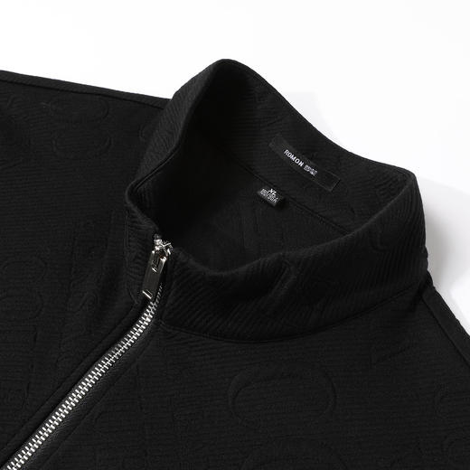 【舒适微弹】罗蒙春季男士外套优质棉混纺简约休闲时尚百搭立领外套男 商品图2