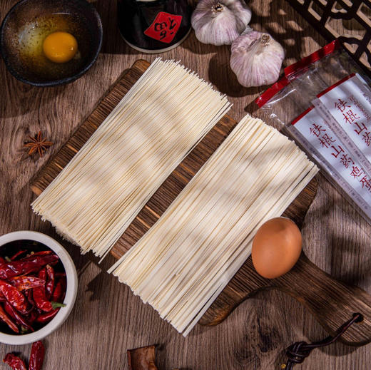 铁棍山药鸡蛋面 易煮无盐 无添加 孕妇儿童挂面条 130g /袋 （记得备注宽面或细面或各一半） 商品图4