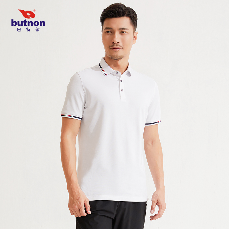 M2103巴特侬butnon 运动t恤男夏季新款polo衫半袖短袖休闲运动服