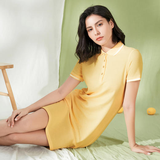 女士时尚Polo裙 商品图5
