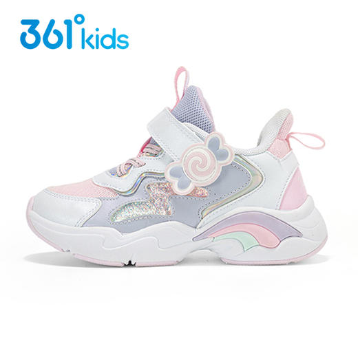 小361女童儿童透气运动鞋小童跑步鞋2022春季新款k82214822 商品图1