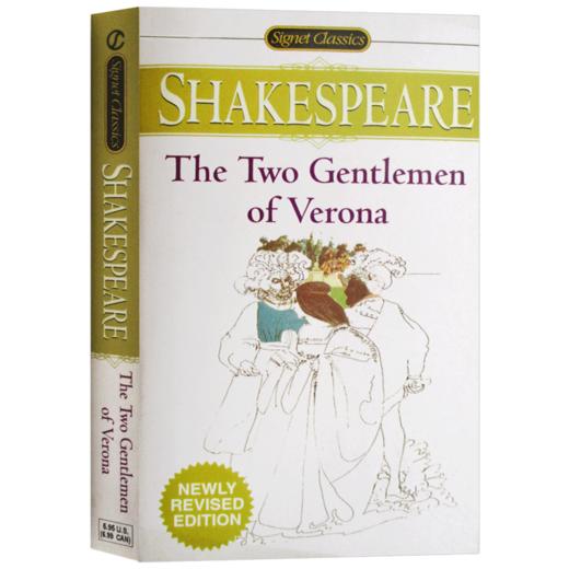 维洛那二绅士 英文原版 The Two Gentlemen of Verona 莎士比亚戏剧集 Shakespeare 经典喜剧 英文版进口文学书籍正版 商品图1