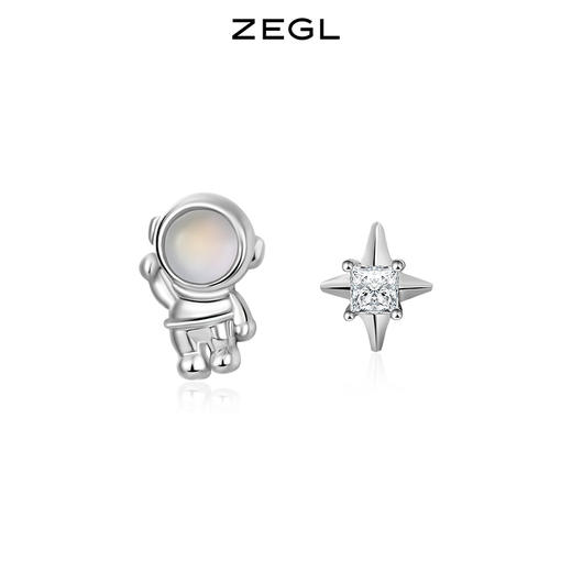 ZEGL设计师春夏耳钉蛋系列925纯银养耳洞耳钉女小巧精致耳环耳饰 商品图6