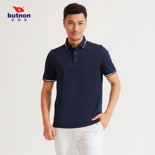 M2103巴特侬butnon 运动t恤男夏季新款polo衫半袖短袖休闲运动服 商品图10