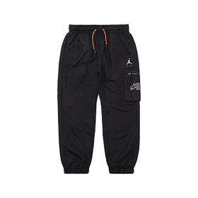 乔丹童衣男童乔丹春夏新款梭织轻薄工装运动长裤JD2212016
