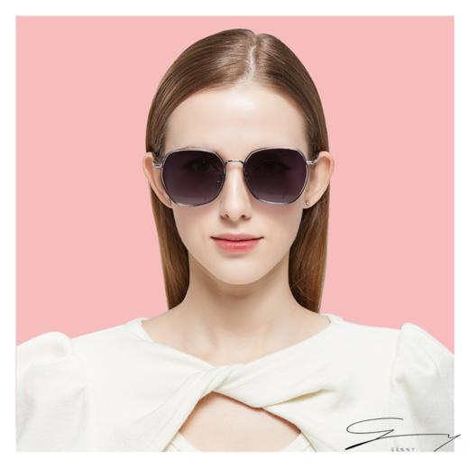 GENNY金属太阳镜 买即送男士偏光眼镜 商品图2