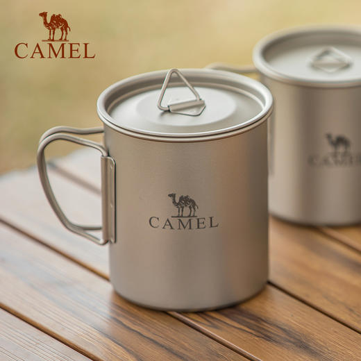 户外精致露营钛杯便携马克杯双层可折叠水杯纯钛野营杯旅行露营杯 1152263009_1152263010_1152263011 商品图0