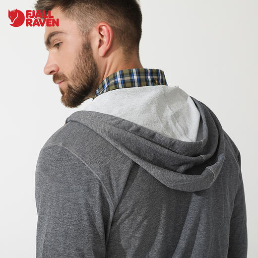 北极狐男士保温柔软舒适时尚简约纯色抓绒衣 87309 商品图2