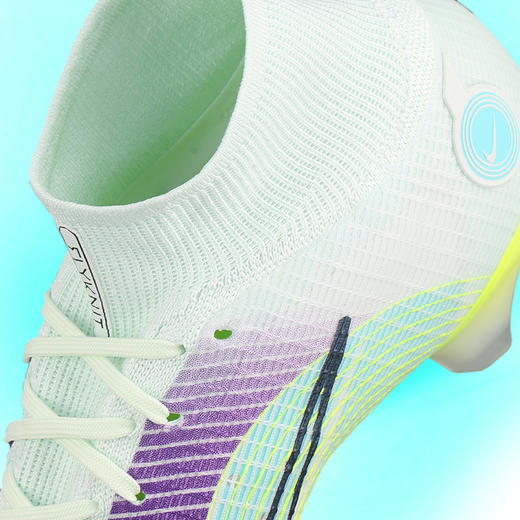 NIKE/耐克 SUPERFLY 8 ELITE M高端刺客DS FG 14高帮MDS配色 FG足球鞋DN3779375 商品图3