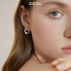 ZEGL设计师裙饰box系列花朵耳环女2022年新款小众耳钉银针耳饰品 商品缩略图4