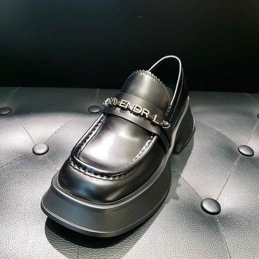 LFGJ 6141 设计师款造型底字母条乐福鞋 商品图0