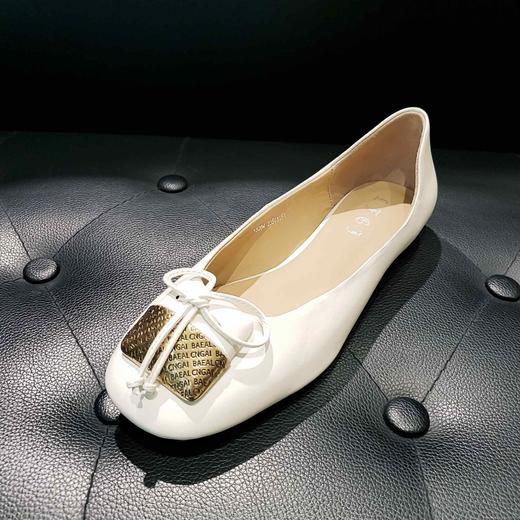 LFGJ 13004 真皮方头方扣平底女鞋 商品图6