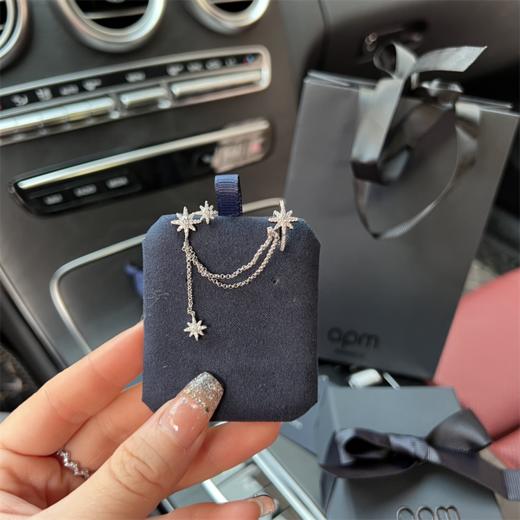 G827a*m mon@co六芒星流星耳骨钉 商品图3