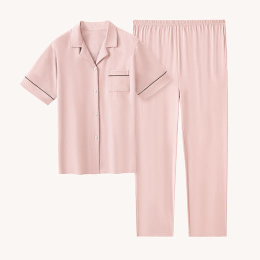 松山棉店云朵棉女士短袖套装NY212-501311 商品图5