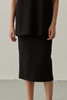 Viktoria Chan | SS22010 Morgan jersey skirt [半身裙 浅米 / 黑 ] 商品缩略图4