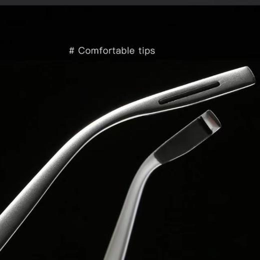 【智能感光 时尚型男】偏光太阳镜男日夜两用司机驾驶蛤蟆镜复古墨镜男士休闲眼镜潮 商品图3