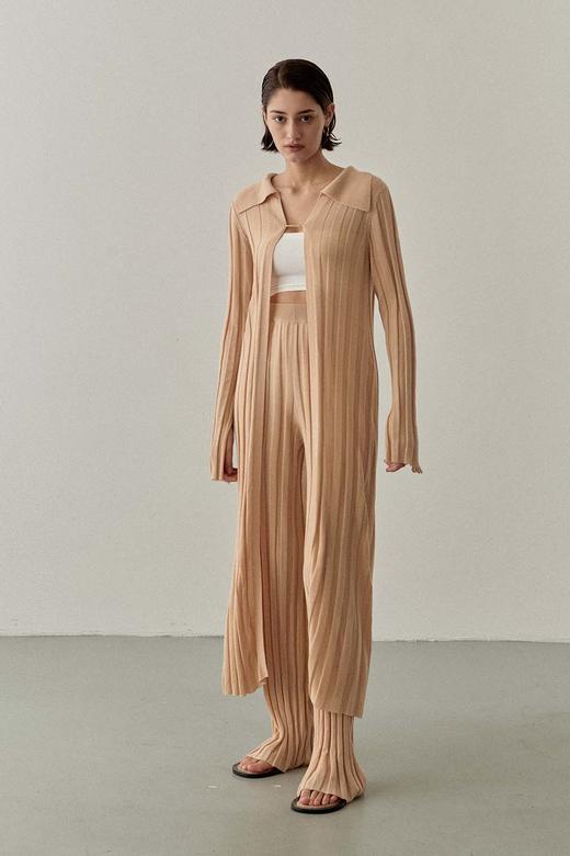 Viktoria Chan | SS22021 Giselle long cardigan [天丝长款开衫外套 黑 / 粉 ] 商品图5