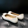 LFGJ 13004 真皮方头方扣平底女鞋 商品缩略图10