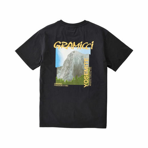 GRAMICCI DAWN WALL TEE《黎明之墙》印花圆领短袖T恤 短T 商品图1