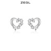 ZEGL设计师春夏耳钉蛋系列925纯银养耳洞耳钉女小巧精致耳环耳饰 商品缩略图2