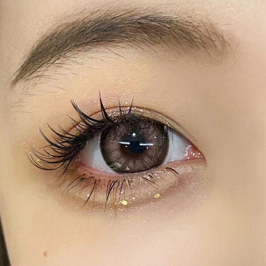 【年抛】莫奈花园LeensColor  | 大直径14.5 着色13.9 | 【同品牌多副美瞳更划算，选款色板在详情页内】，紫粉色混血美瞳 商品图3