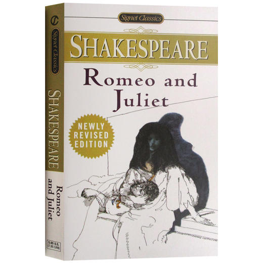Romeo and Juliet罗密欧与朱丽叶 英文原版书 莎士比亚经典戏剧名著 Shakespeare 进口英语文学书籍 全英文版 商品图1