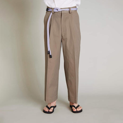 F/CE OLMETEX WIDE PANTS 意大利机能面料阔腿九分裤 休闲裤 商品图0