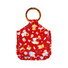 HUJI祤集荷叶边圆环柄手提包POPOLO波点气球猫猫 商品缩略图0