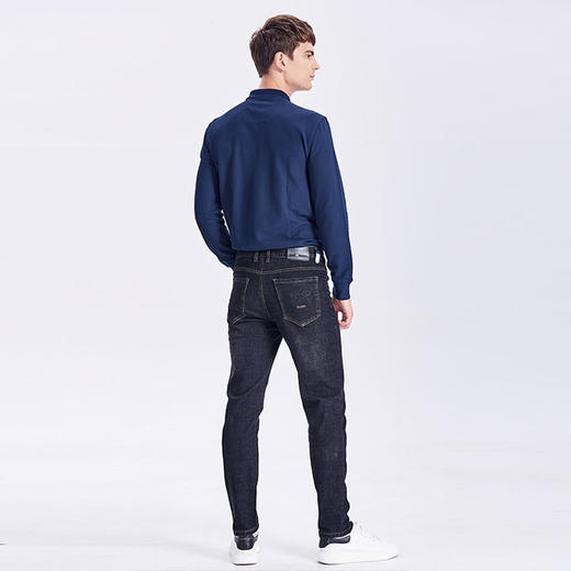 男士品牌长袖Polo衫 商品图1