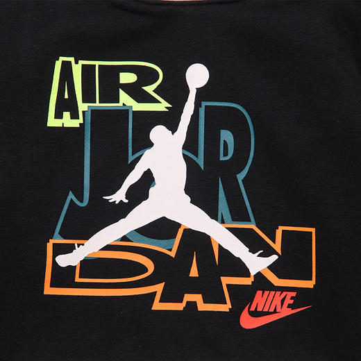 乔丹童衣童装春款迷彩logo休闲运动连帽卫衣JD2212020 商品图2