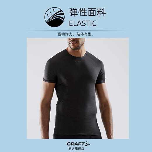 22新款 Craft 贴身层 Nanoweight 轻量短袖T 男 商品图3