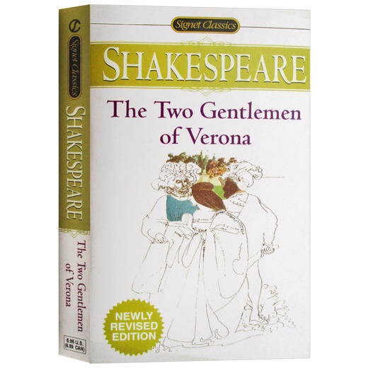 维洛那二绅士 英文原版 The Two Gentlemen of Verona 莎士比亚戏剧集 Shakespeare 经典喜剧 英文版进口文学书籍正版 商品图0