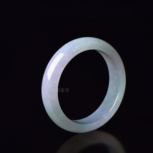 【凌波】绿+紫细腻圆镯-SZ310067 商品图0