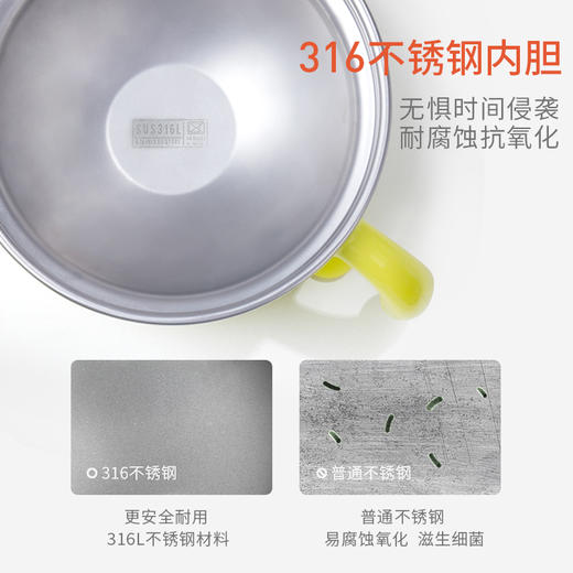【积分兑换】bebetour 趣兔系列不锈钢保温餐具T113 商品图3