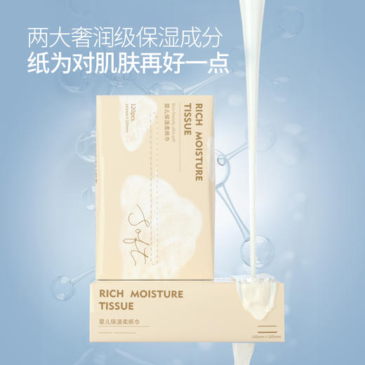 【防疫纸巾】bebetour 婴儿保湿柔纸巾  120抽12包 商品图2