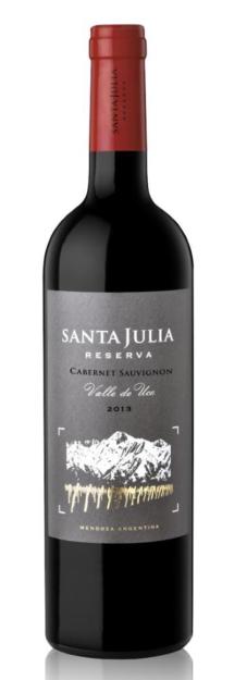 圣茱莉亚珍藏赤霞珠红葡萄酒2016x750ml 阿根廷 商品图3