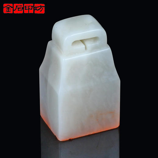 【金石印坊】毓慧篆刻闲章-我思古人-老挝石-003570-2.3*1.8*4.0CM 商品图1