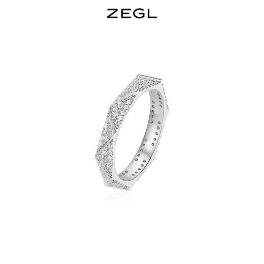 ZEGL925纯银情侣戒指男女对戒小众设计送女友朋友情人节生日礼物 商品图2