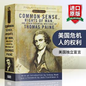 Common Sense Rights of Man 英文原版 常识 美国危机 人的权利  英文版 美国独立宣言 经典文学 文学小说 正版进口书籍