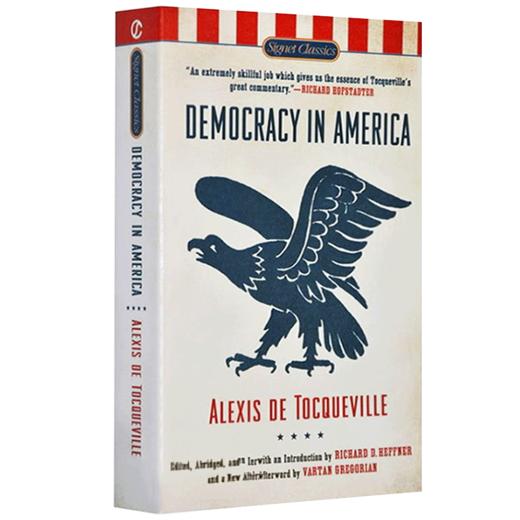 正版 论美国的民主 英文原版 Democracy in America 民主在美国 美国民主党 英文版社会学著作书籍 托克维尔 进口英语文学书 商品图2