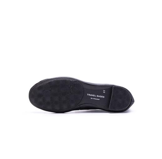 chausser 松紧丝带黑色芭蕾舞鞋旅行鞋(TRAVEL SHOES) 商品图5