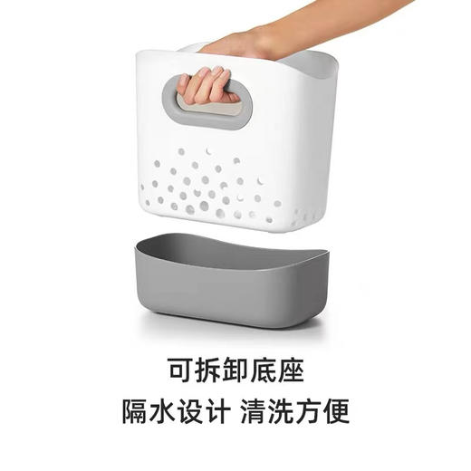 OXO  洗浴玩具收纳篮 大号 灰  OXOC63135700 商品图2