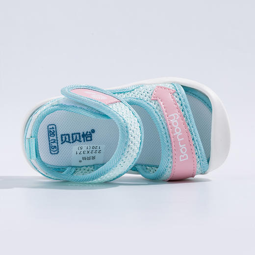 贝贝怡2022夏季新品男女童学步鞋宝宝凉鞋 商品图5