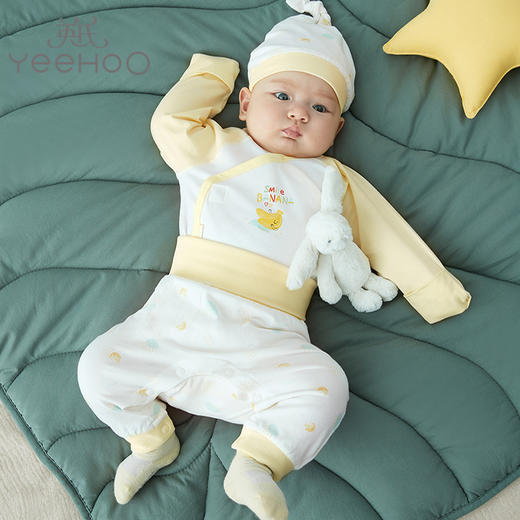 英氏礼盒宝宝果蔬内衣系列5件套装礼包新品满月待产包YMLNJ02005A 商品图4