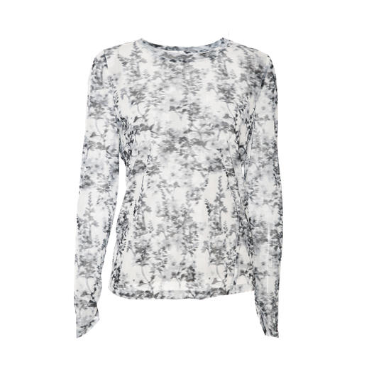 VIMAGE/纬漫纪春季新款时尚显瘦印花抽绳小上衣V1713309 商品图5