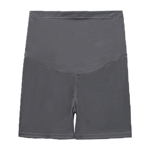 【宝宝无压力 妈妈更轻松】孕妇打底裤无痕2022春夏鲨鱼皮芭比运动瑜伽裤大码时尚三分安全裤 商品图4