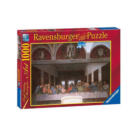 Ravensburger拼图 平面拼图1000片达芬奇：最后的晚餐RAVC157761