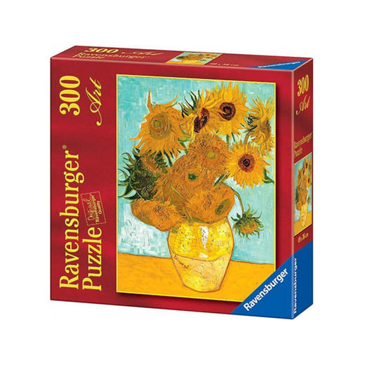 Ravensburger拼图 平面拼图300片梵高-向日葵RAVC140060 商品图0